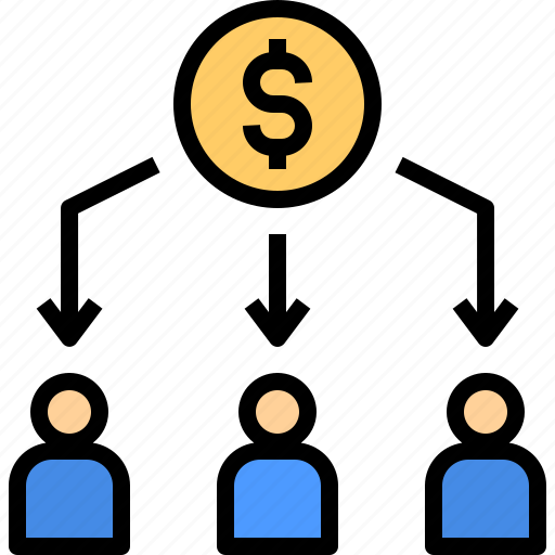 Salary, wage, allocation, bonus, payment, dividend icon - Download on Iconfinder