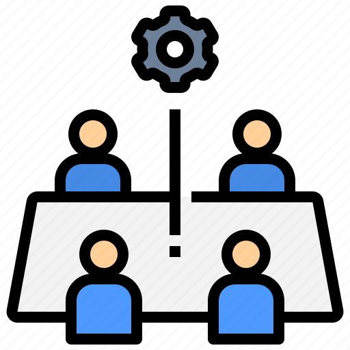 Workplace, culture, meeting, discussion, collaboration, office, conference icon - Download on Iconfinder