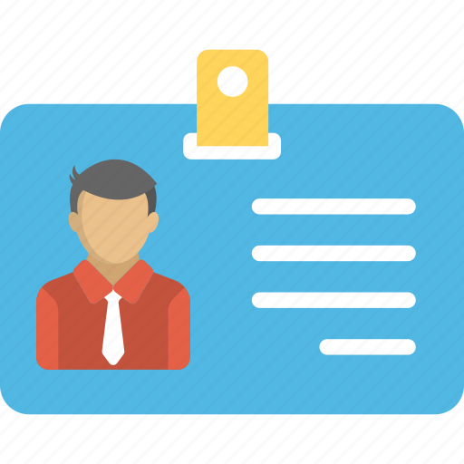 Employee, employee id card, id card, staff identity, worker icon - Download on Iconfinder
