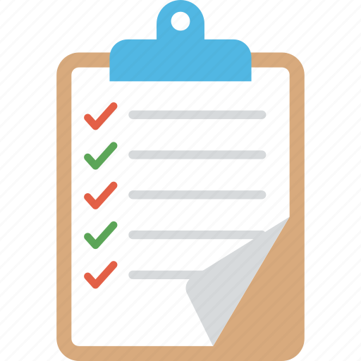 Checklist, clipboard, paper, paperboard, task list icon - Download on Iconfinder
