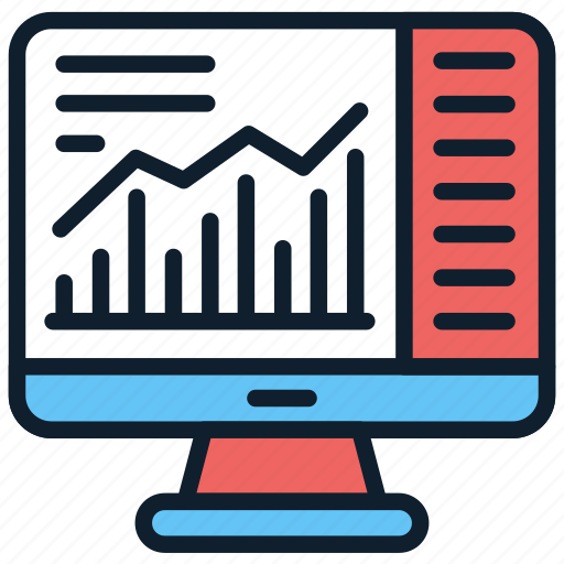 Market, analysis, survey, evaluation, evolution, graph, intelligence icon - Download on Iconfinder