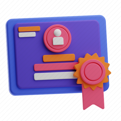 Certificate, degree, diploma, badge, education, graduation, achievement icon - Download on Iconfinder