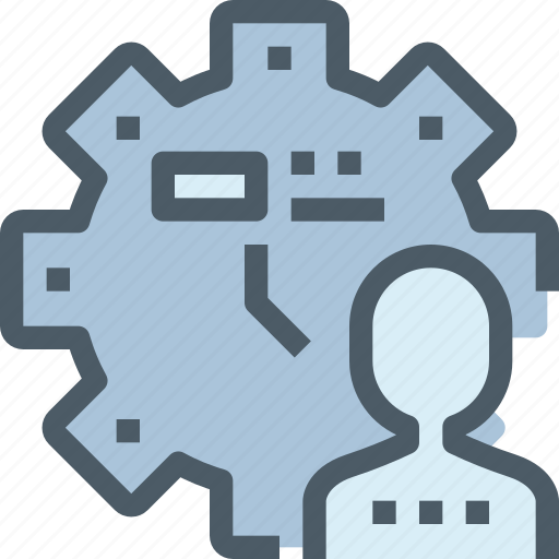 Business, gear, human, management, people, process, resources icon - Download on Iconfinder