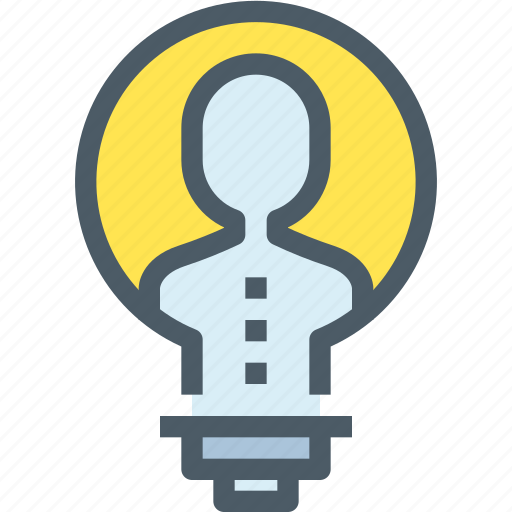 Business, human, idea, light, people, resources, think icon - Download on Iconfinder