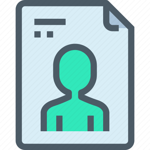 Business, corporate, document, file, human, people, resources icon - Download on Iconfinder