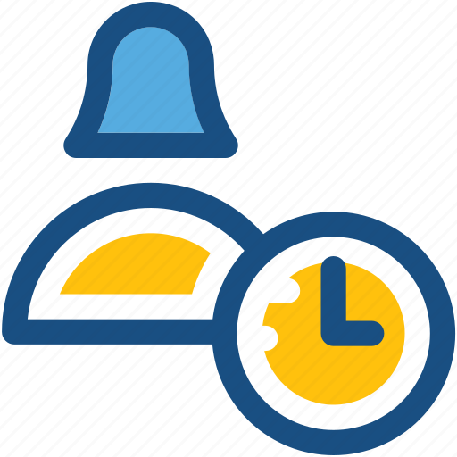 Clock, deadline, punctual, time, woman icon - Download on Iconfinder