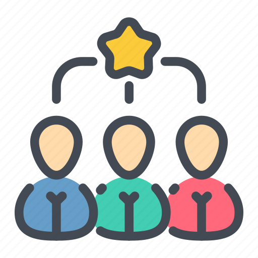 People, person, rate, rating, star, team, vote icon - Download on Iconfinder