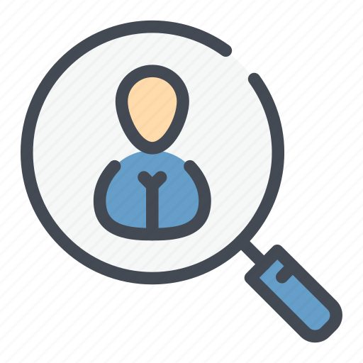 Employee, find, man, person, search, worker icon - Download on Iconfinder