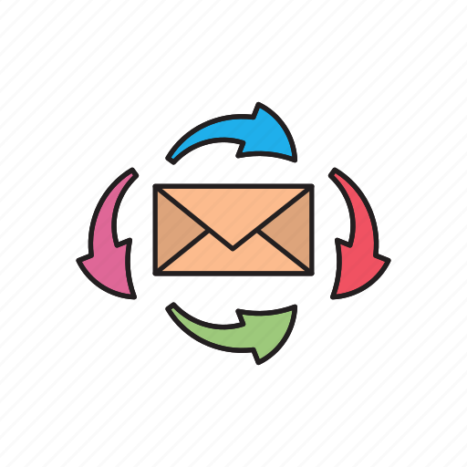 Contactus, email, inbox, message, reload icon - Download on Iconfinder