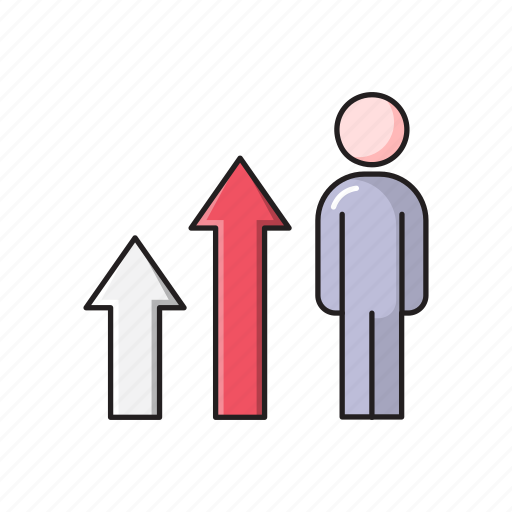 Chart, employee, growth, increase, success icon - Download on Iconfinder