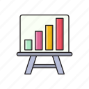 board, chart, graph, presentation, statistics