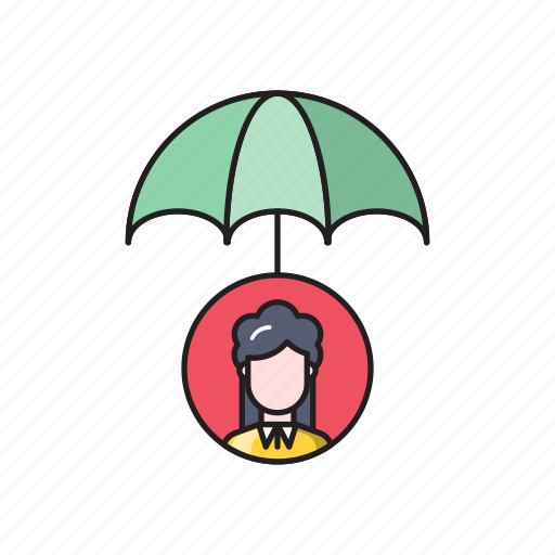 Profile, protection, secure, umbrella, user icon - Download on Iconfinder
