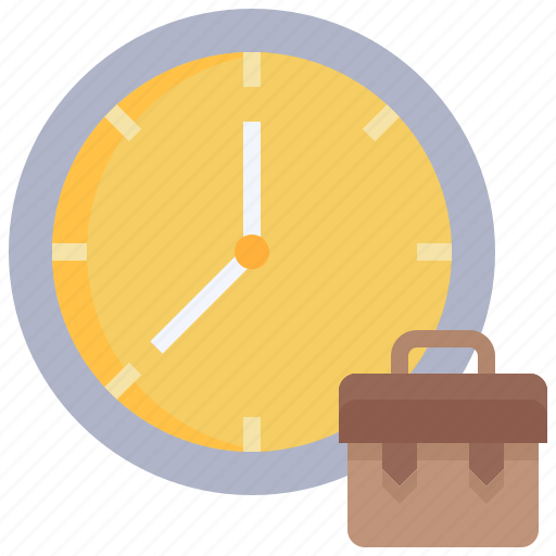 Timetable, time, management, briefcase, date, work icon - Download on Iconfinder