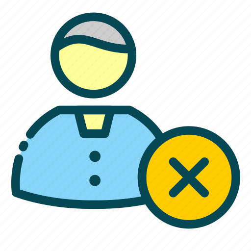 Candidate, declined, human, job, jobseeker, recruitment, resources icon - Download on Iconfinder