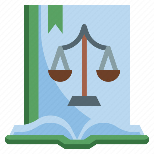 Law, book, legal, oath, balance, scale, education icon - Download on Iconfinder