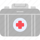first, aid, kit, equipment, healthcare, hospital, medical, icon