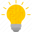 logic, thought, bubble, bulb, idea, thinking, thoughts, icon