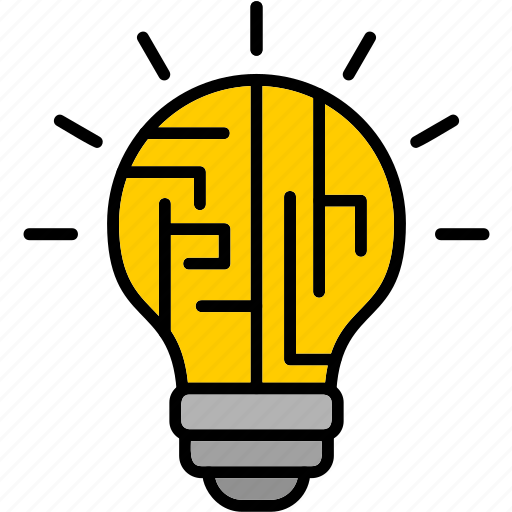 Logic, thought, bubble, bulb, idea, thinking, thoughts icon - Download on Iconfinder