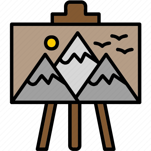 Painting, album, image, landscape, photo icon - Download on Iconfinder