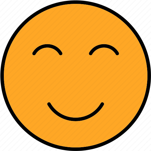 Smiley, emoji, emoticon, happy, satisfacted, smile, icon icon - Download on Iconfinder