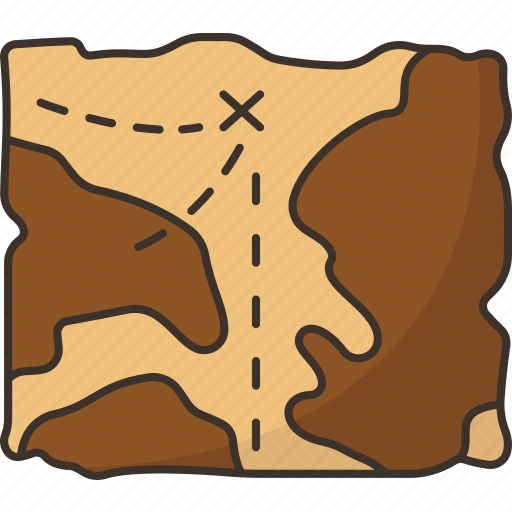 Map, hunting, navigation, direction, location icon - Download on Iconfinder