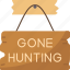 hunting, sign, adventure, activity, season 