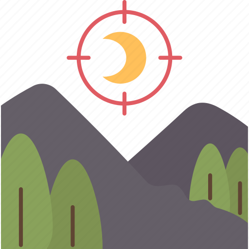 Night, hunting, dark, mountain, vision icon - Download on Iconfinder