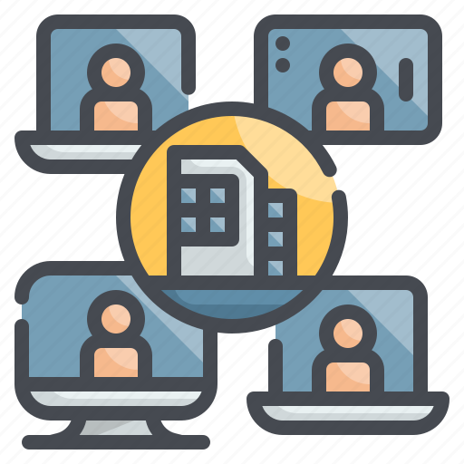 Meeting, online, conference, videoconference, video icon - Download on Iconfinder
