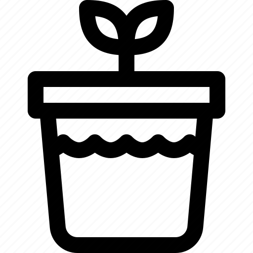 Bucket, plant, water, hydroponic icon - Download on Iconfinder