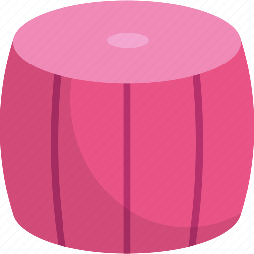 Pouf, pouffe, household, comfort, seat, cozy icon - Download on Iconfinder