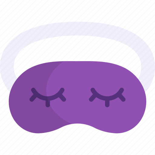 Sleeping mask, eye mask, eye cover, accessory, relax icon - Download on Iconfinder