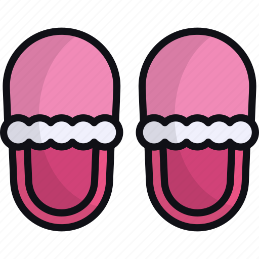 Slippers, sandals, cozy, footwear, fashion, indoor icon - Download on Iconfinder