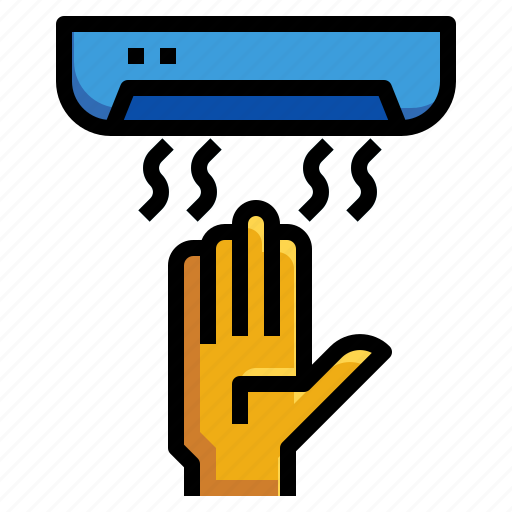 Dryer, dryers, hand, heat, hygienic icon - Download on Iconfinder