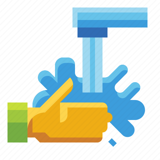 Hands, soap, wash, washing, water, wiping icon - Download on Iconfinder