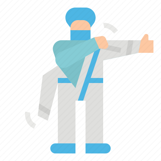 Covid, equipment, medical, personal, ppe, protective, wearing icon - Download on Iconfinder