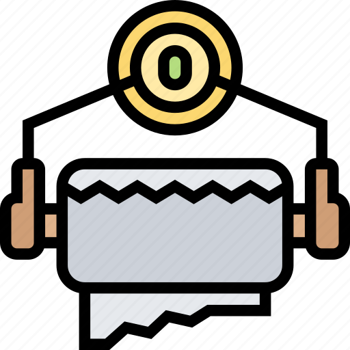Toilet, paper, sanitary, hygienic, clean icon - Download on Iconfinder