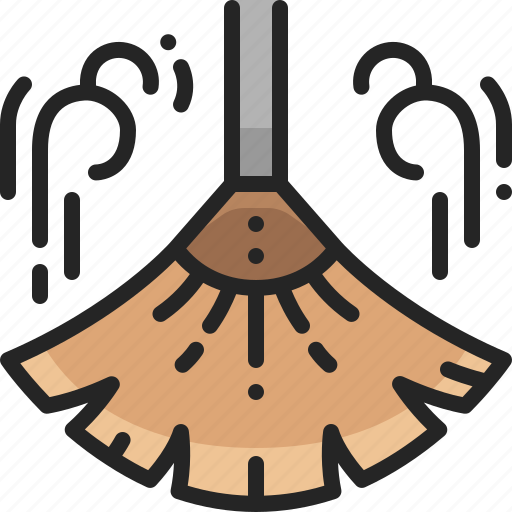 Broom, broomstick, housekeeping, sweeping, household, cleaner icon - Download on Iconfinder