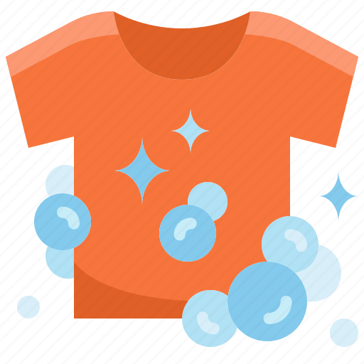 Clothes, household, washing, laundry, service, garment, shirt icon - Download on Iconfinder