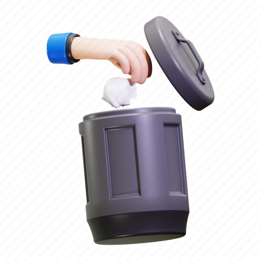 Hygiene, garbage, recycle, remove, delete, clean, bin icon - Download on Iconfinder