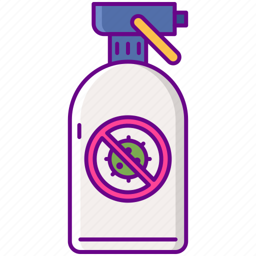 Antibacterial, spray, hygiene, bottle icon - Download on Iconfinder