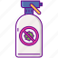 antibacterial, spray, hygiene, bottle 