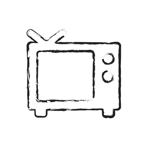 Tv Channel Monitor Screen Television Icon Free Download