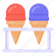 ice cream cone, ice cream, ice cone, sweet, dessert 