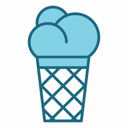 Cone, dessert, food, ice cream, snow, sweet icon - Download on Iconfinder