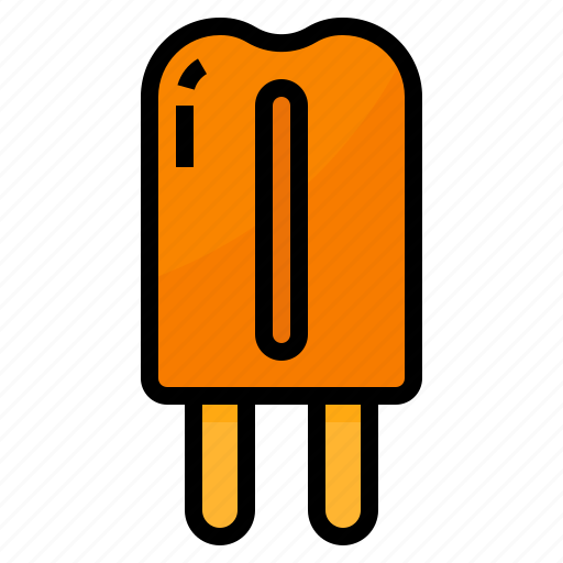 Ice, orange, pop, twin icon - Download on Iconfinder
