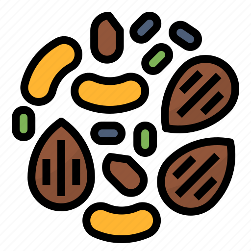 Healthy, nuts, seed, topping icon - Download on Iconfinder