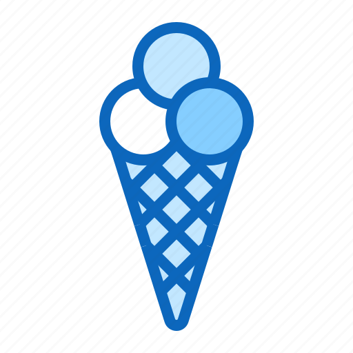 Cone, cream, ice, waffle icon - Download on Iconfinder
