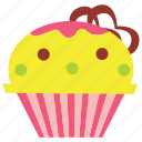 cake, candy, chocochip, cupcake, dessert, icecream, mango