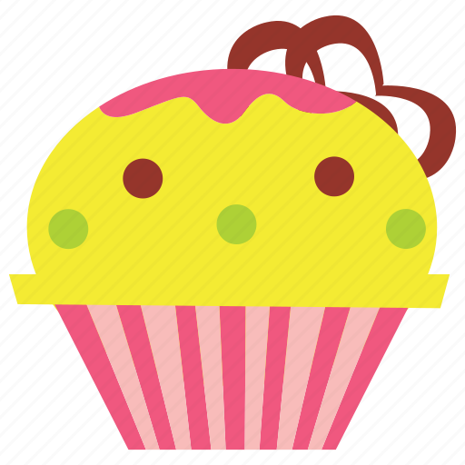 Cake, candy, chocochip, cupcake, dessert, icecream, mango icon - Download on Iconfinder