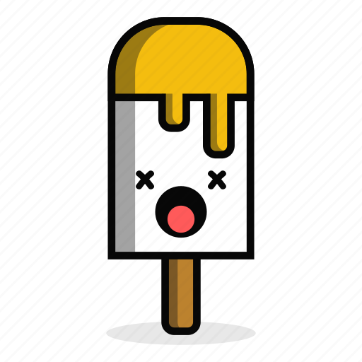 Cream, dead, dessert, ice, stick, sweet, unhealthy icon - Download on Iconfinder